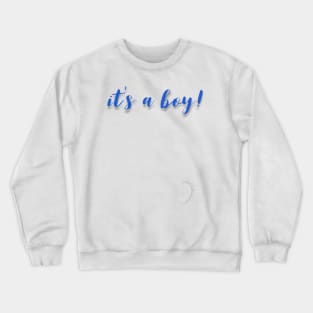 Baby foot print white Crewneck Sweatshirt